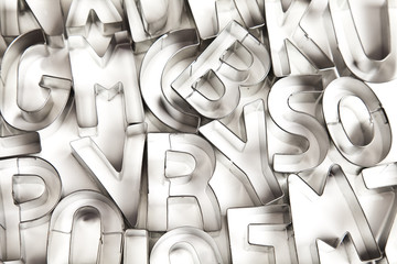 Alphabet and letters