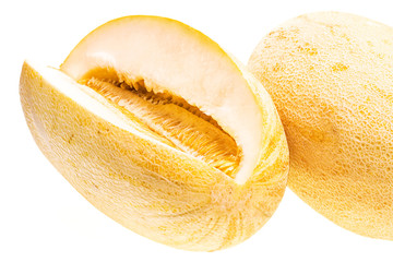 melon isolated on white background