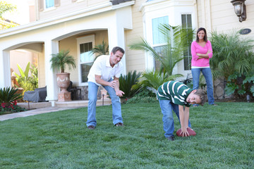 Happy Family at Home
