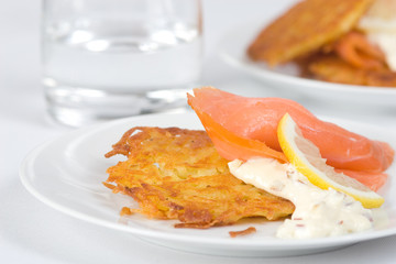 Rösti mit Lachs