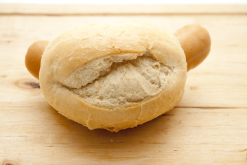 Bockwurst Brötchen