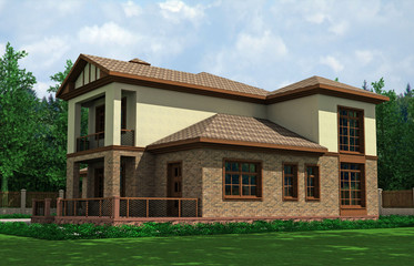 Obraz premium abstract architecture