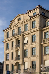 Fototapeta na wymiar Münchner Stadthaus am Stachus
