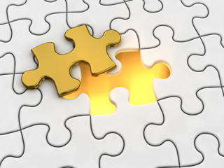 Fototapeta premium last missing piece