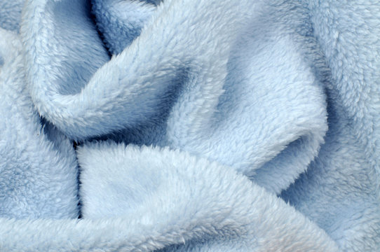 Soft Blue Baby Blanket