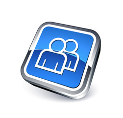 icône groupe / contact / réseau social