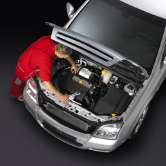 Werkstatt Auto Mechaniker 003