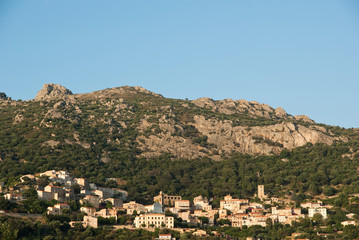 Fototapeta na wymiar Lumio (Corse)
