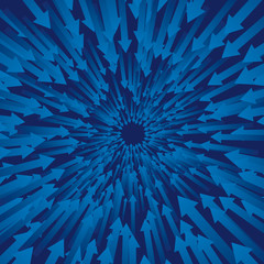 Concentric arrows