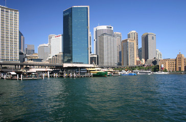 Fototapeta na wymiar Circular Quay, Sydney, Australien