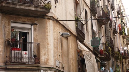 Fototapeta na wymiar balcony Barcelona