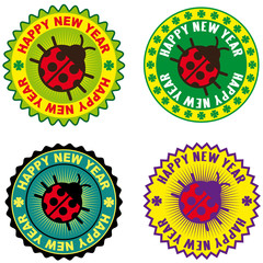 new year button