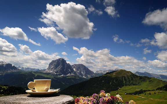 Montagna, Dolomiti, Alpi, Italia