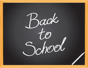 Vector Blackboard -  - Back to School