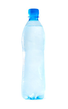 Bottle with cold water