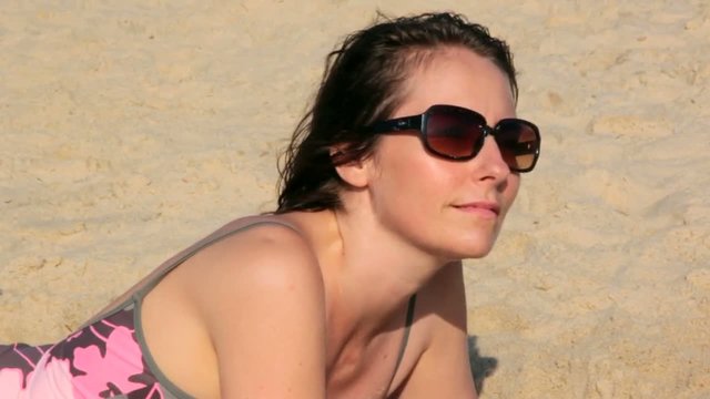 d&eacute;tente sur le sable
