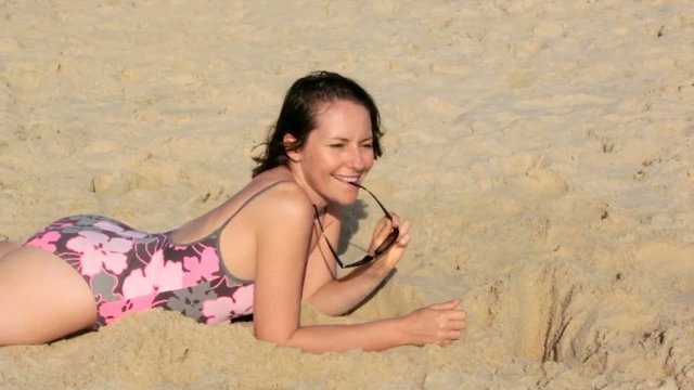 r&eacute;flexion sur la plage