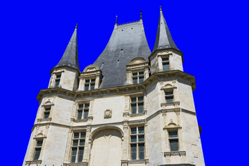Fototapeta na wymiar france; normandie; eure; gaillon : château