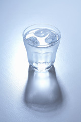 コップに注いだ水