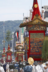 祇園祭、山鉾巡行