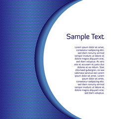 Abstract purple blue background with room for copy