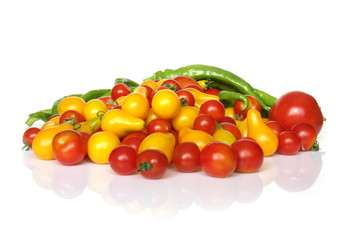 Tomates et poivrons