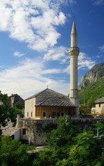 Fototapeta na wymiar Moschee Mostar - Mostar meczet 01