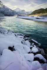 winterliches Allg&auml;u, lechtal