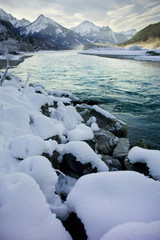 winterliches Allgäu, lechtal no2