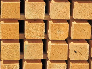 Stapel Dachlatten