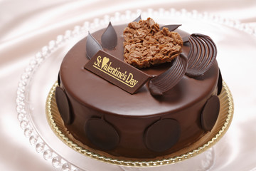 バレンタインケーキ