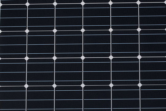 Photovoltaik - Solarmodul mit monokristallinen Zellen