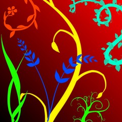 Kwiatowa abstrakcja  2 © Tomasz Sergej