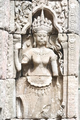 Fototapeta na wymiar Apsara, Angkor