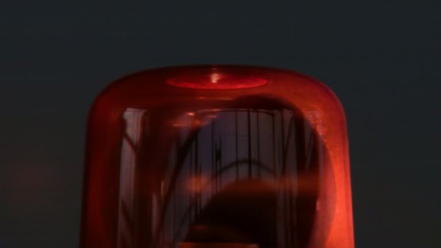 Gelbe Rundumleuchte I