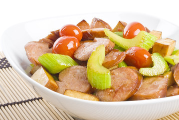 Stir-fried Meat and Vegetables