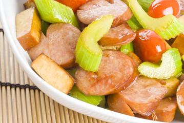 Stir-fried Meat and Vegetables