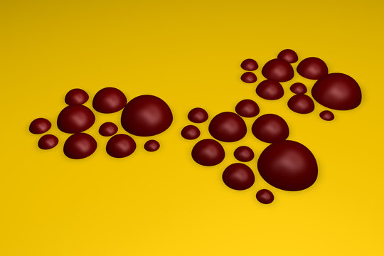 rote halbkugeln