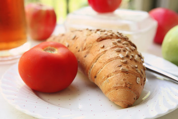 french load and tomato