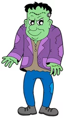 Fototapete Kreaturen Cartoon Frankenstein