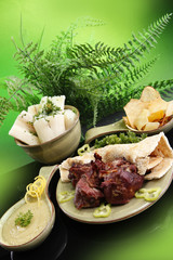 Barbecue,  Cassava, Yucca chips, soak & bake cassava bread.