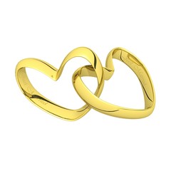 Herz Ringe zur Hochzeit