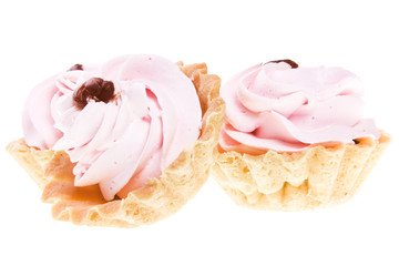 cake isolated on white background