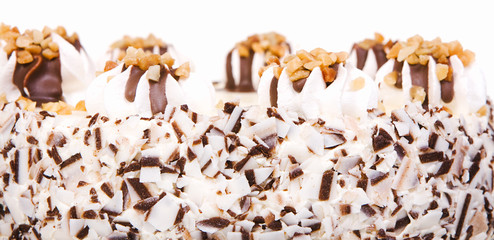 cake isolated on white background