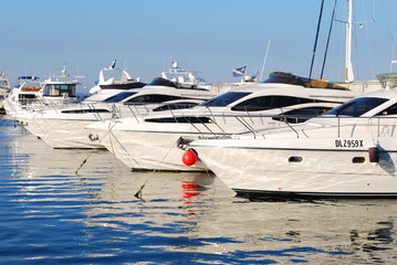 Fototapeta premium Yachts