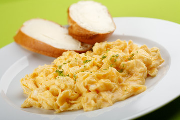 Healthy Breakfast, scrambled egg