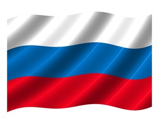 Fototapeta premium russia flag