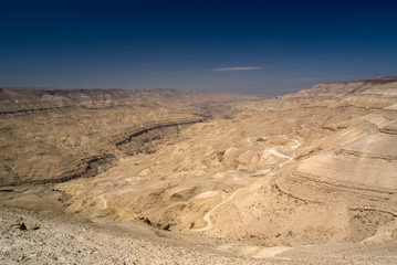 Fototapeta na wymiar Wadi Mujib, Kings Highway