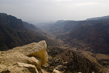 Wadi Dana - obrazy, fototapety, plakaty
