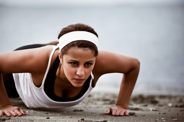 Sporty woman